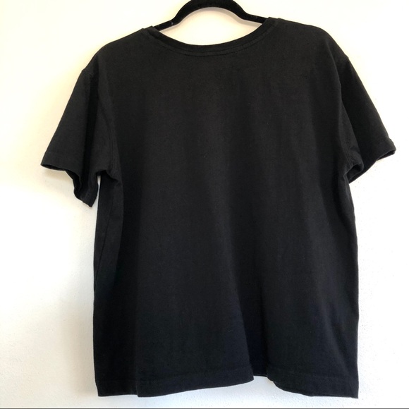 LizSport by Liz Claiborne Short Sleeve Black Tees. - Picture 2 of 5